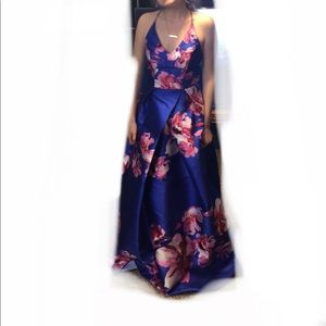 Floral Prom Dress